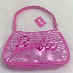 Barbie The Movie Rhinestone Hand Bag NWT Excellent Condition